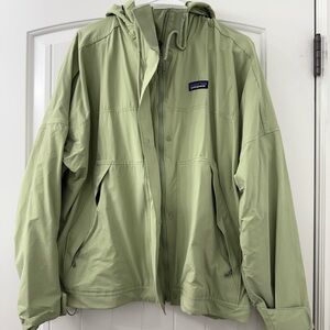 Patagonia Rain Jacket - Green Large